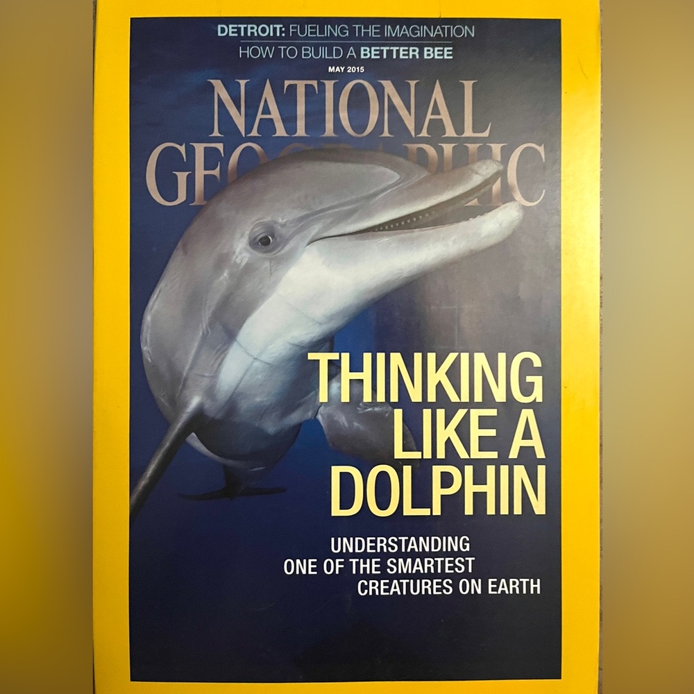 National Geographic May 2015 Vol. 227 No. 5. Dolphins! New!